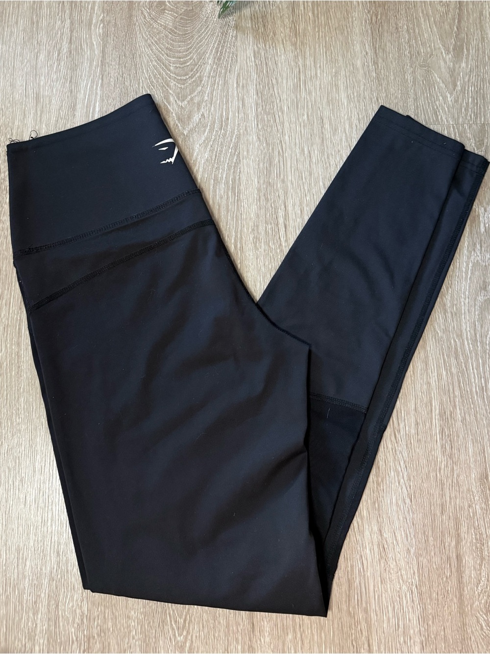 Gymshark Fusion Leggings – Black – Size Small